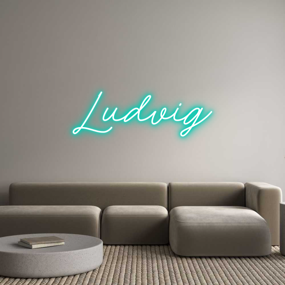 Anpassad neon: Ludvig