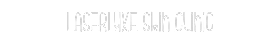 Anpassad neon: LASERLUXE Ski...