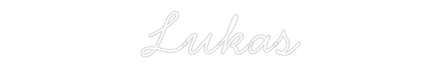 Anpassad neon: Lukas