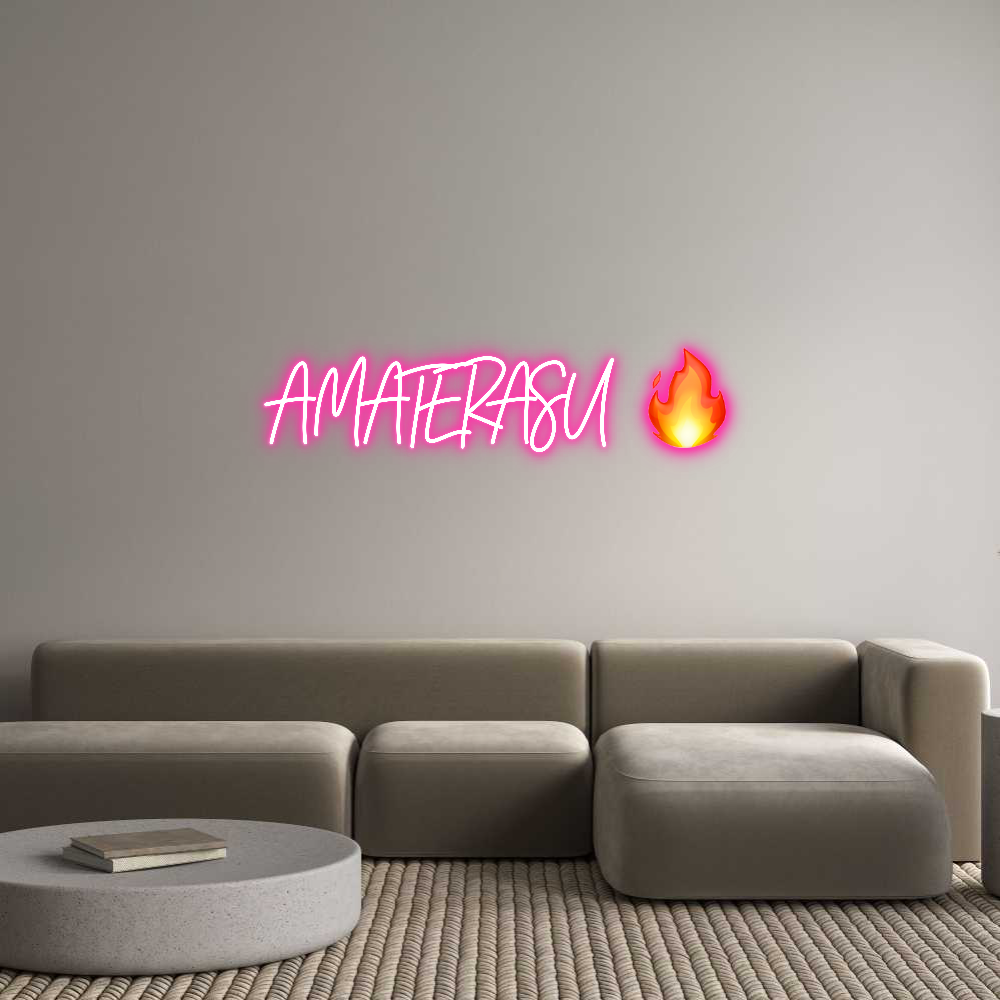 Anpassad neon: AMATERASU 🔥