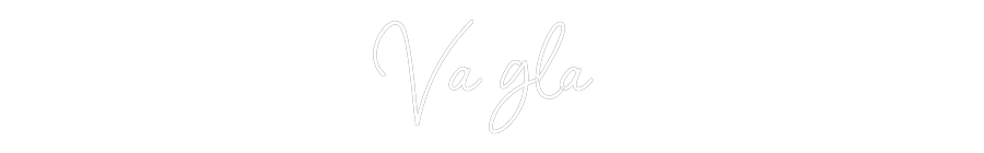 Anpassad neon: Va gla