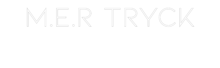Anpassad neon: M.E.R Tryck