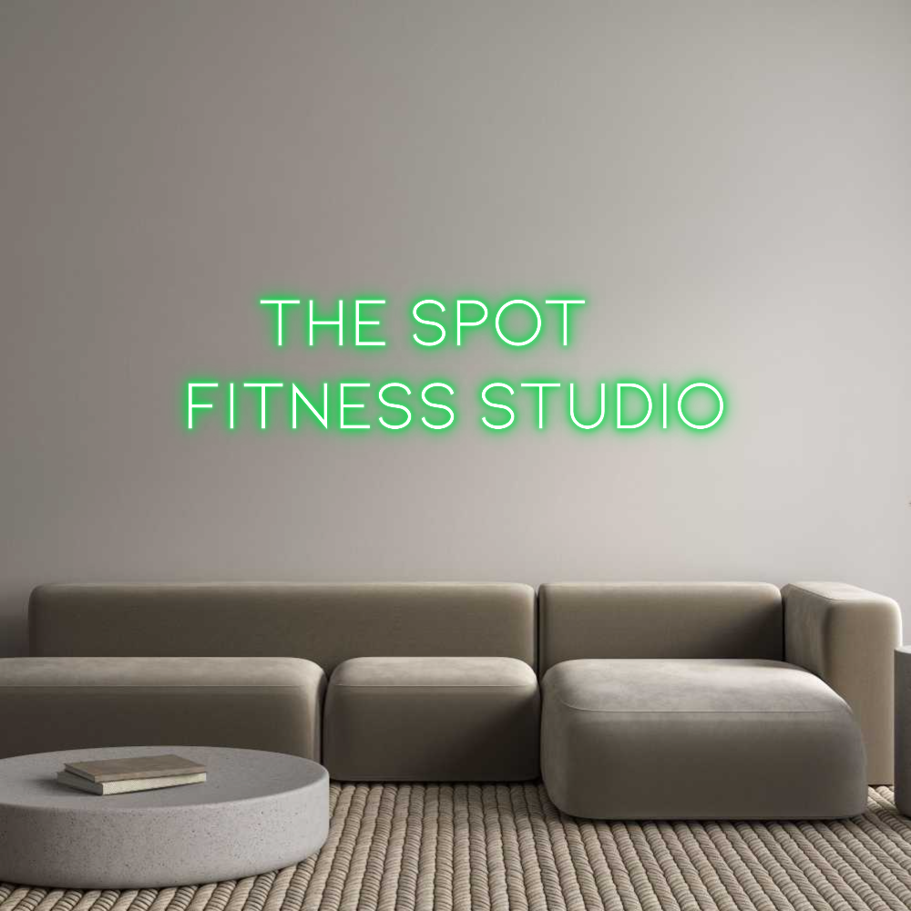 Anpassad neon: The Spot
...