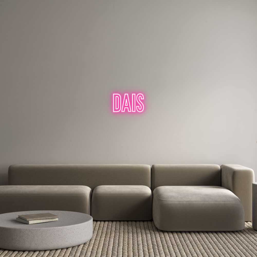 Anpassad neon: DAIS