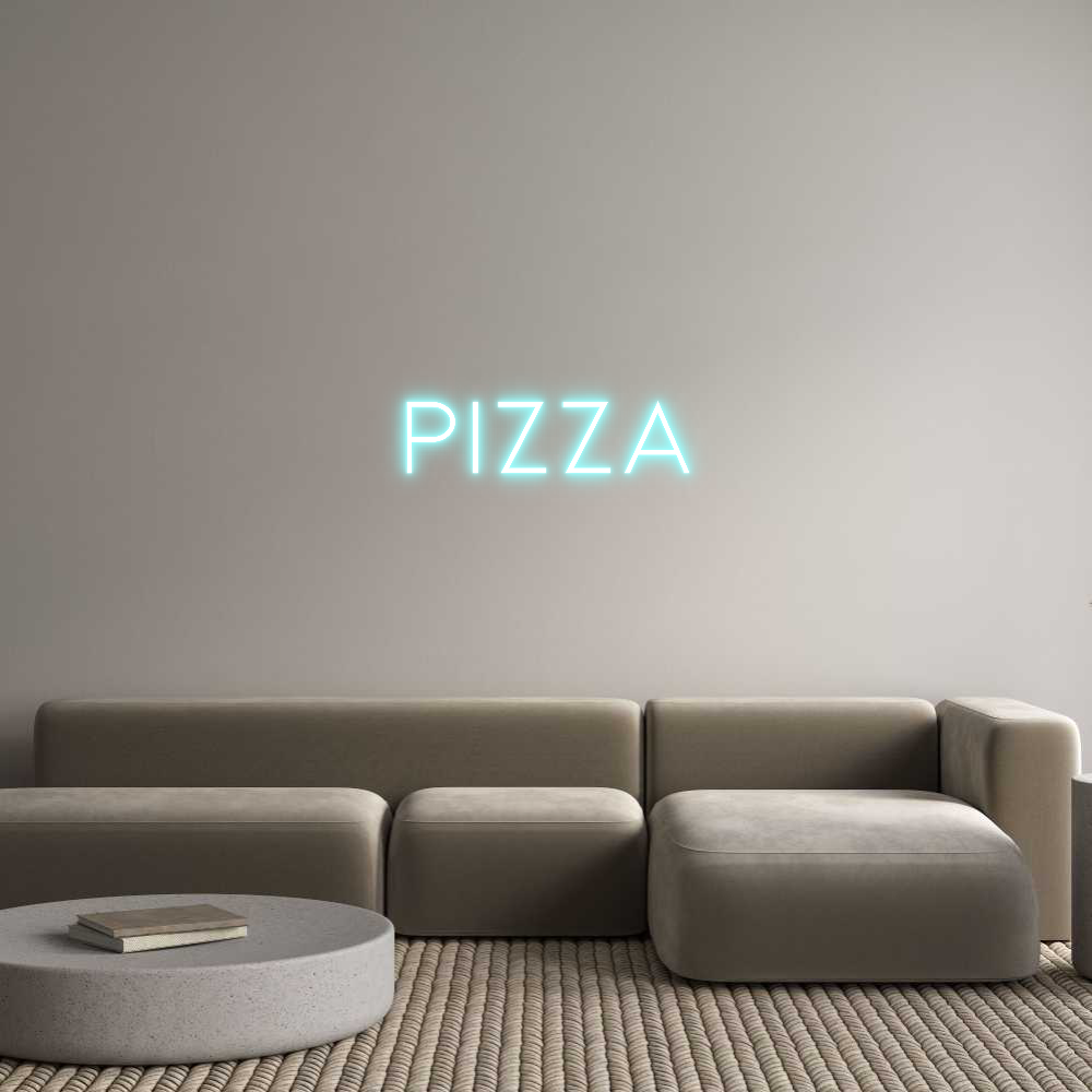 Anpassad neon: Pizza