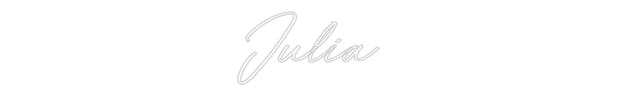 Anpassad neon: Julia