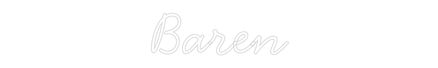 Anpassad neon: Baren