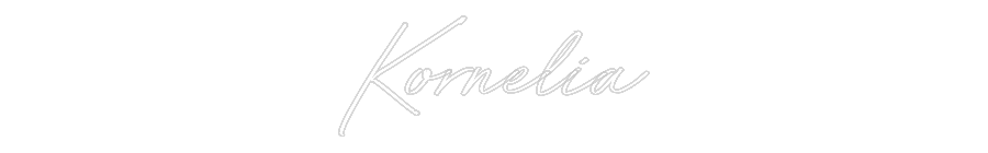 Anpassad neon: Kornelia