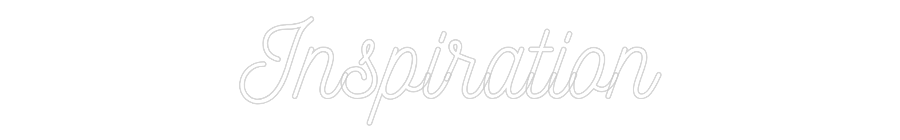 Anpassad neon: Inspiration