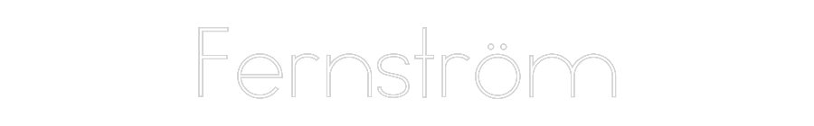 Anpassad neon: Fernström