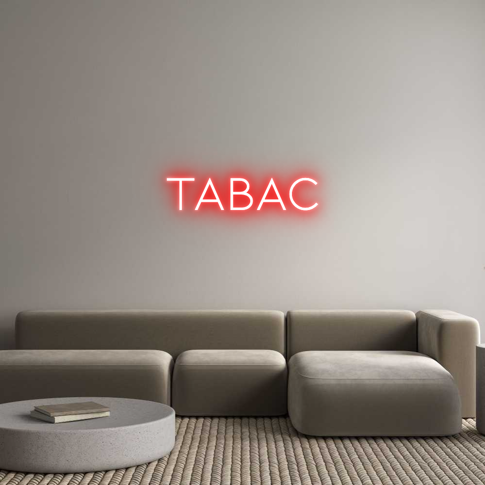 Anpassad neon: TABAC