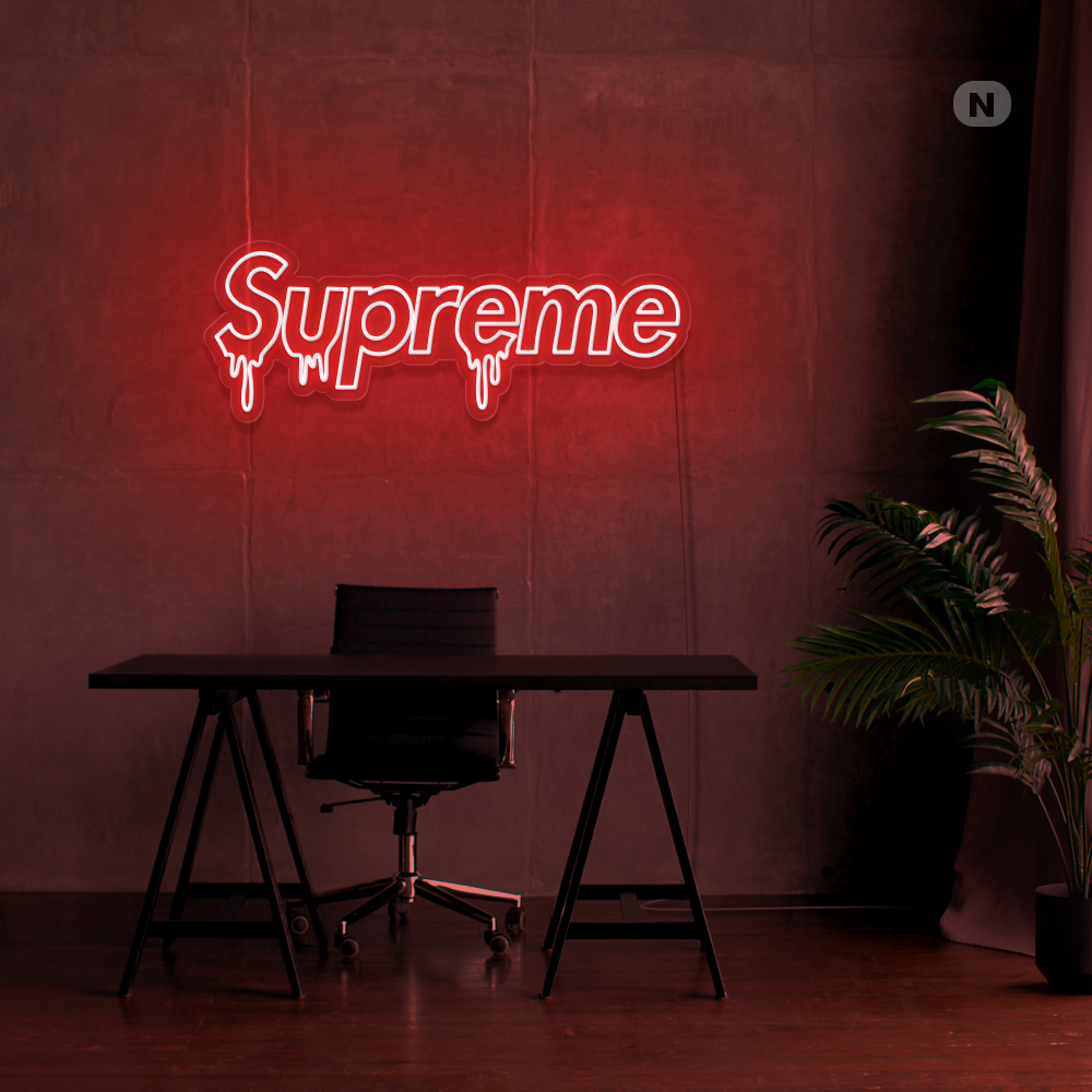 Neonskylt Supreme
