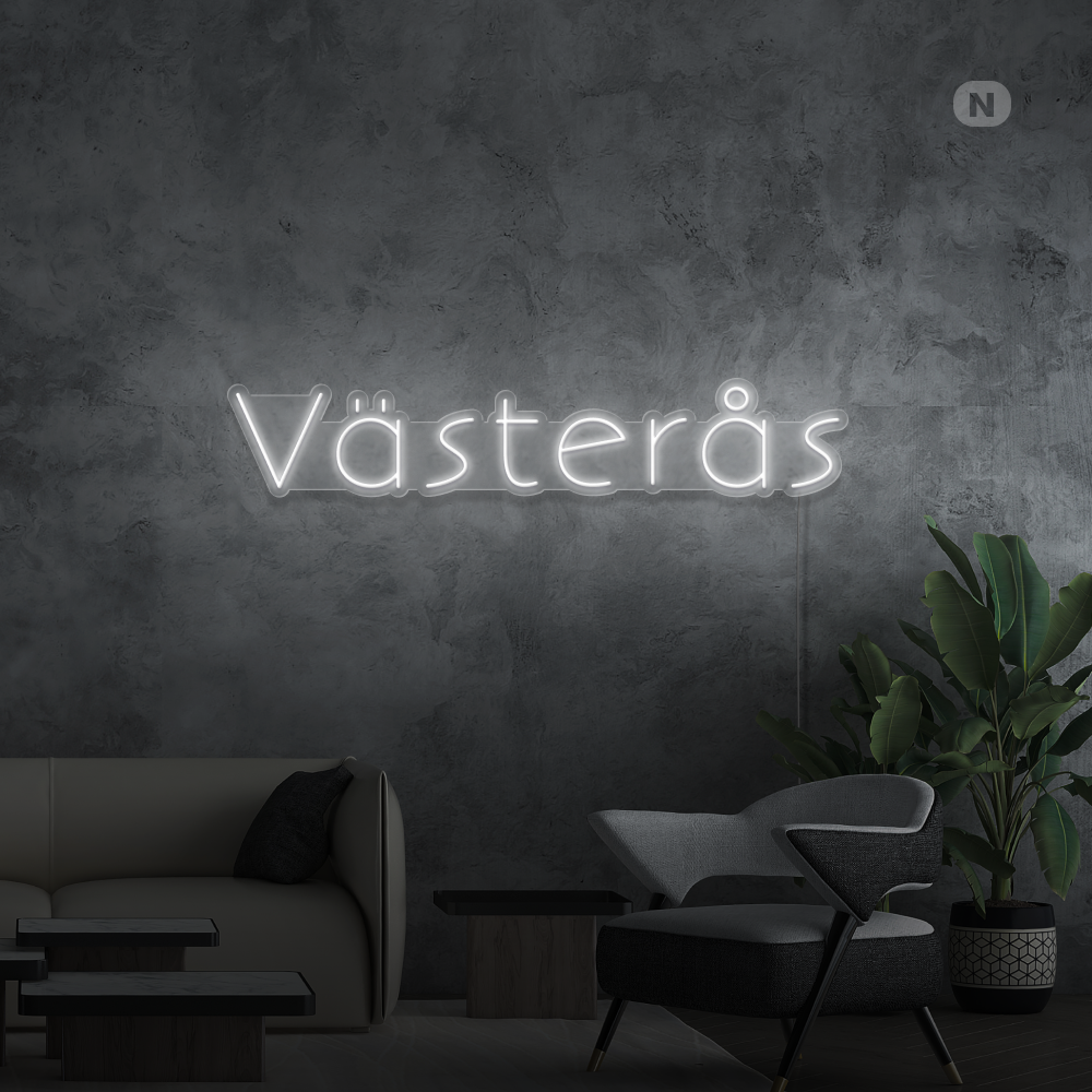 Neonskylt Västerås