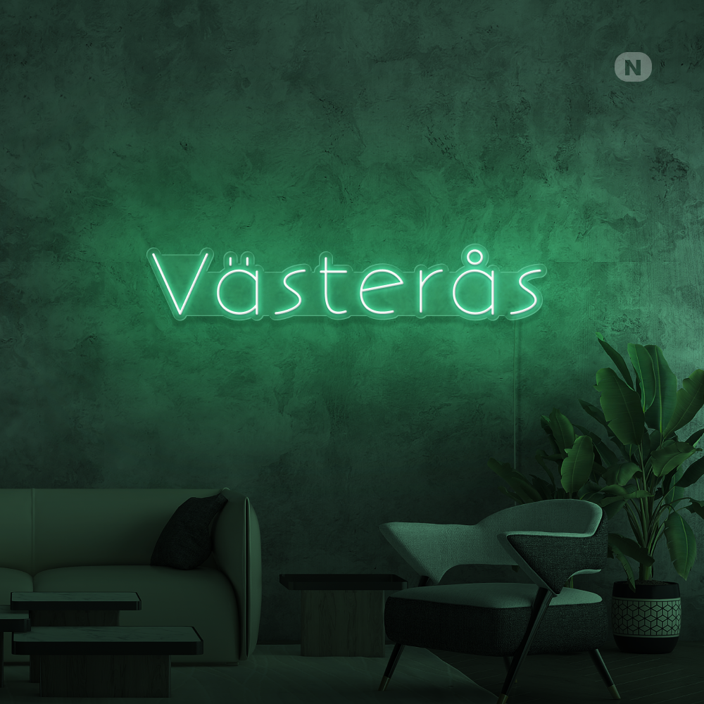 Neonskylt Västerås