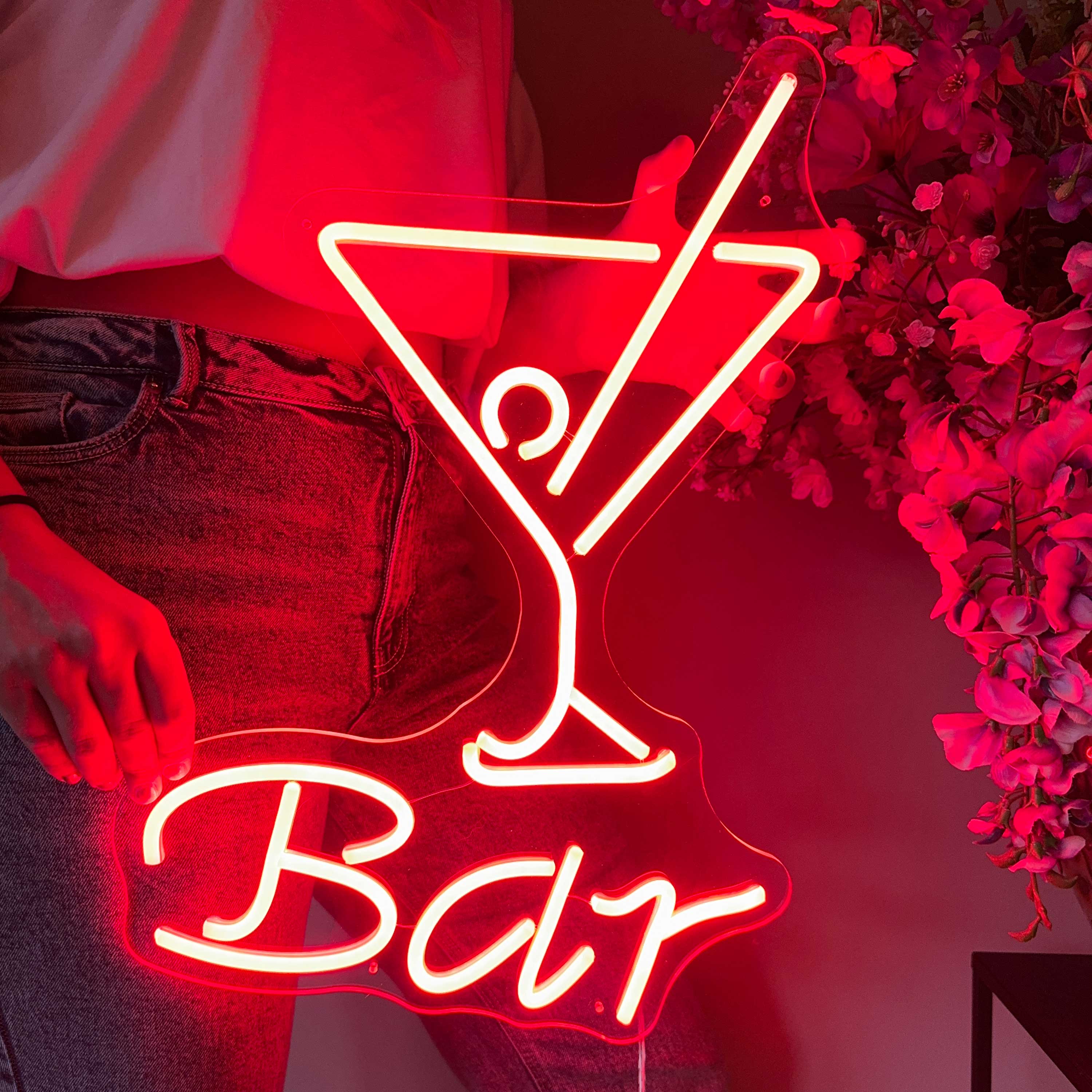 Neonskylt Cocktail Bar