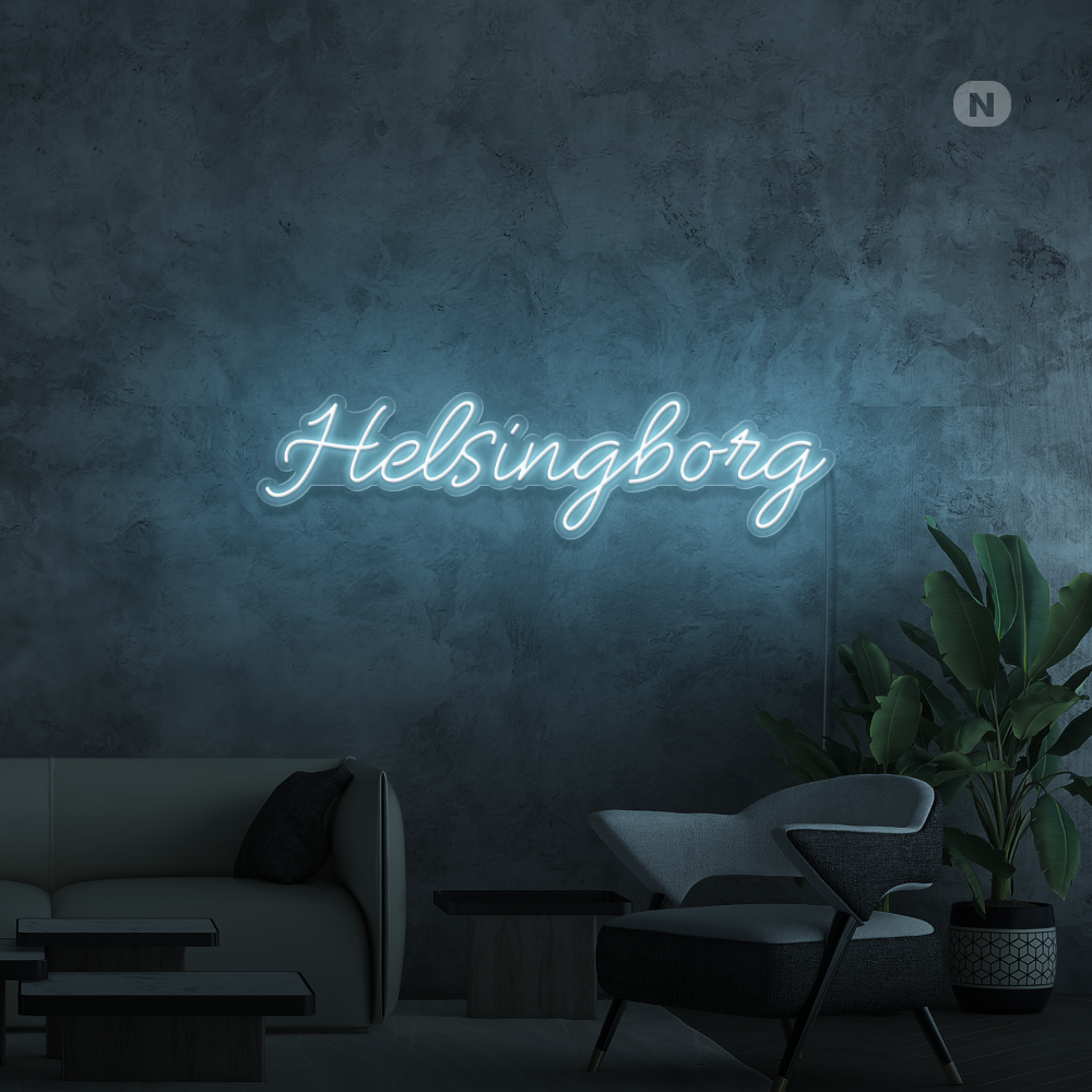 Neonskylt Helsingborg