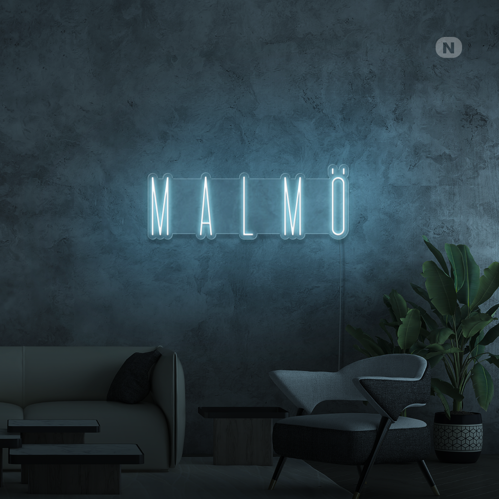 Neonskylt Malmö