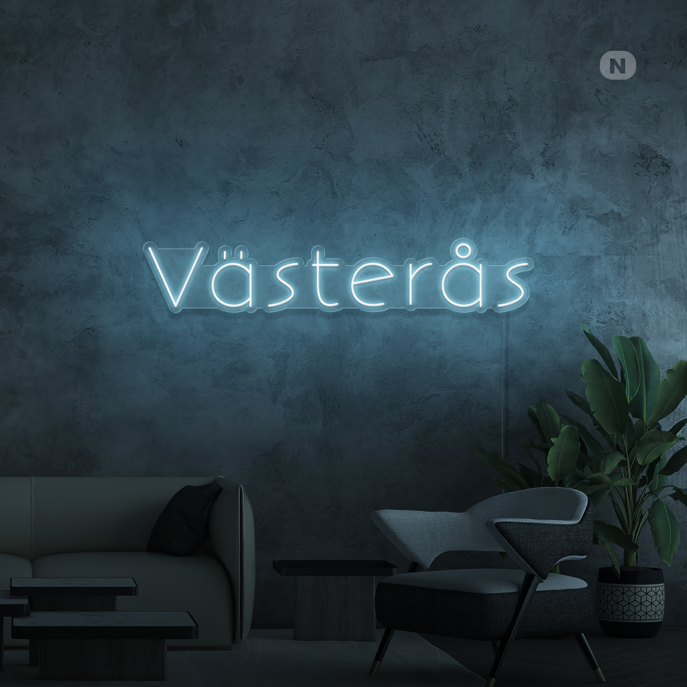 Neonskylt Västerås