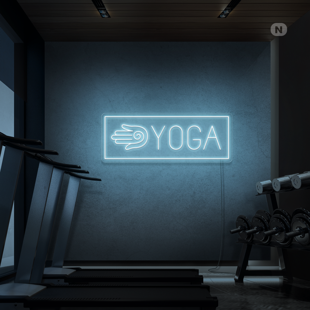 Neonskylt Yoga