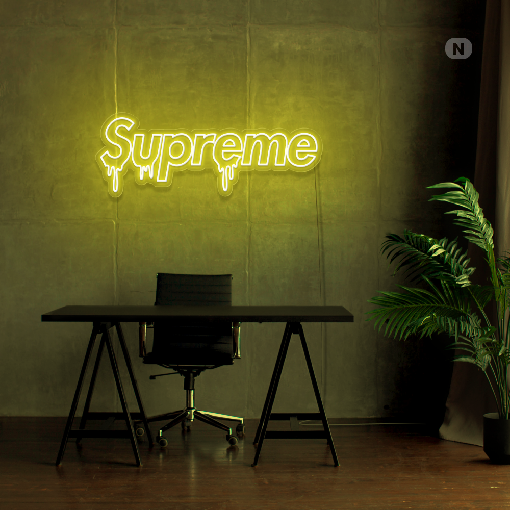 Neonskylt Supreme