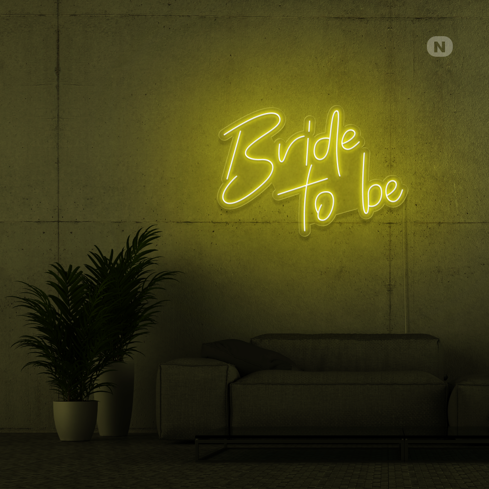 Neonskylt Bride To Be