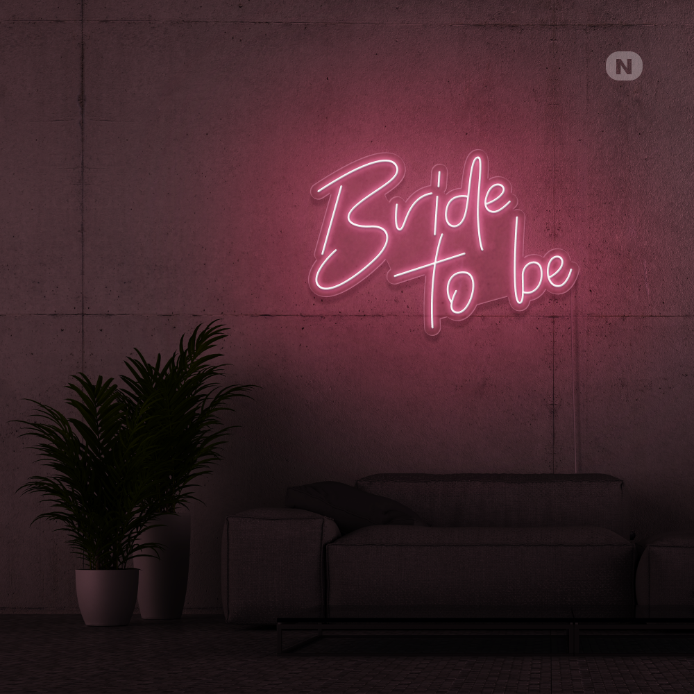 Neonskylt Bride To Be