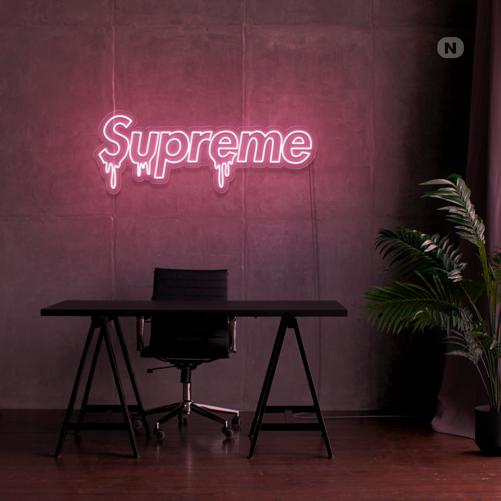 Neonskylt Supreme