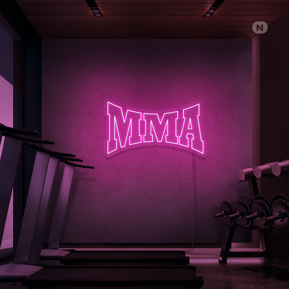 Neonskylt MMA