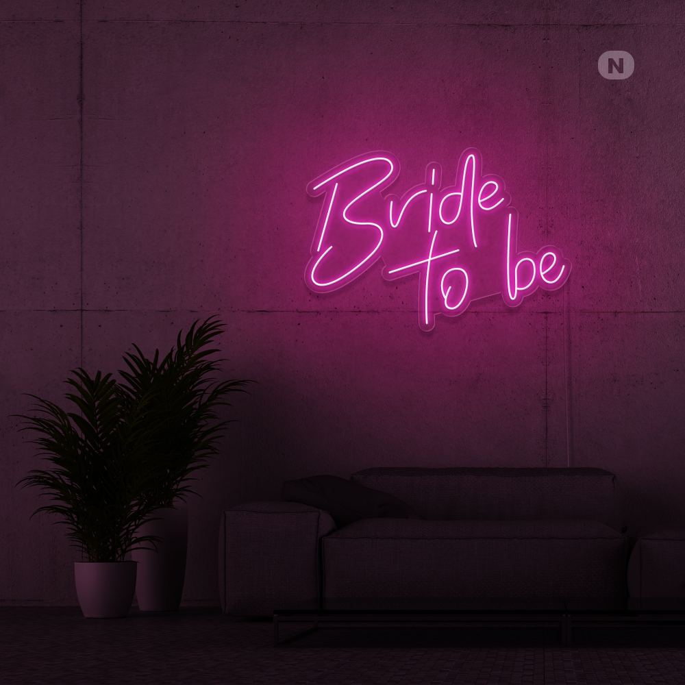 Neonskylt Bride To Be