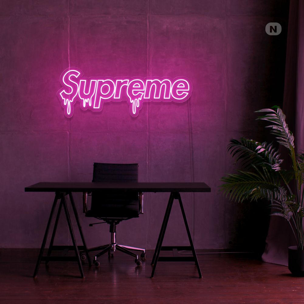 Neonskylt Supreme