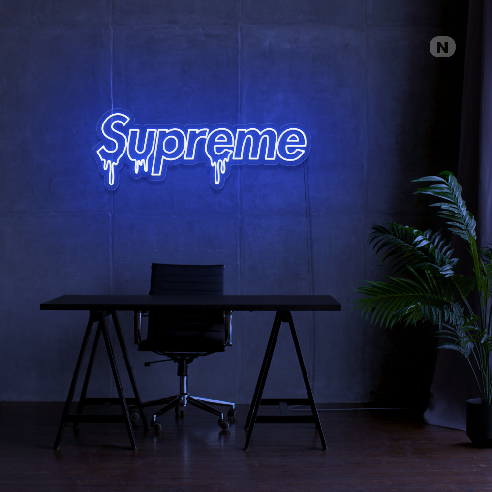Neonskylt Supreme