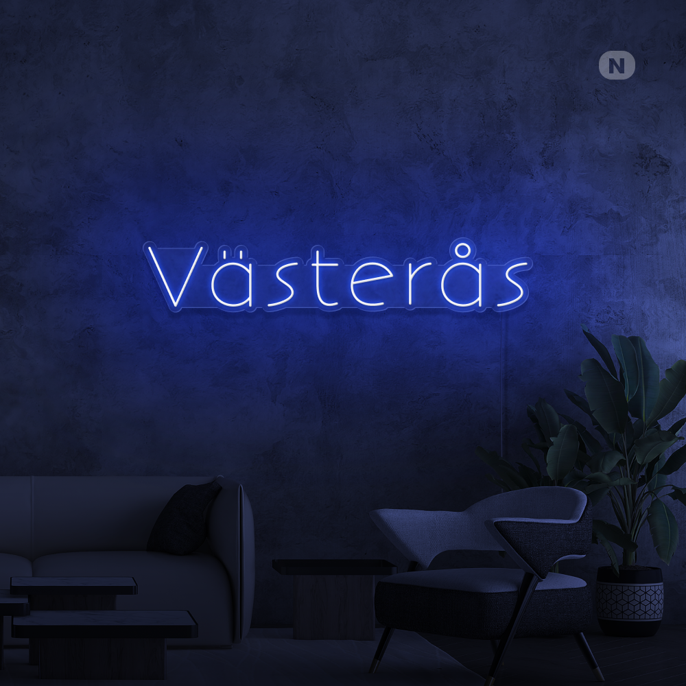 Neonskylt Västerås