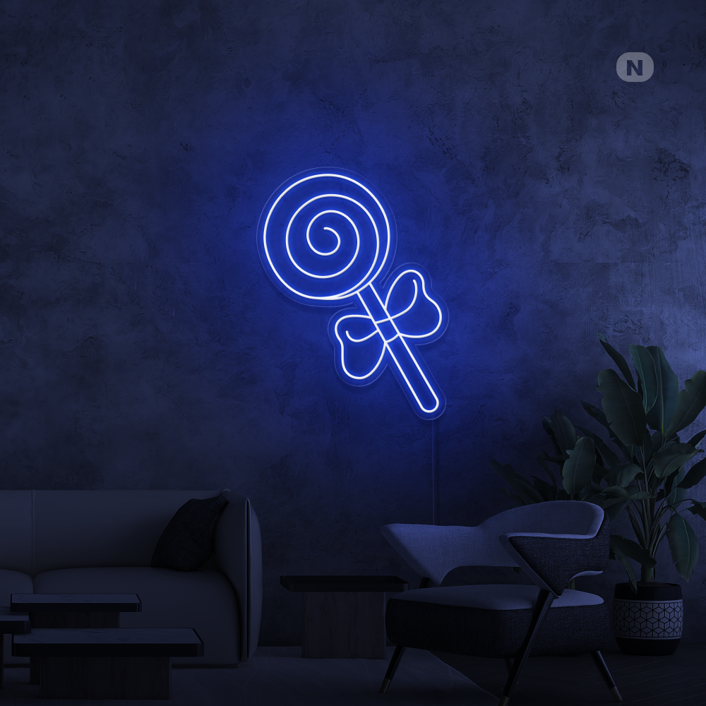 Neonskylt Lollipop