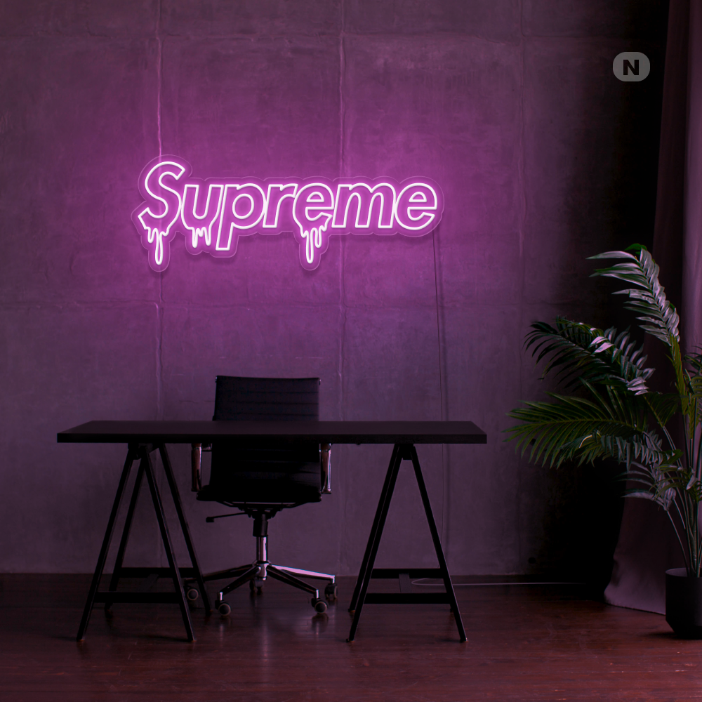 Neonskylt Supreme