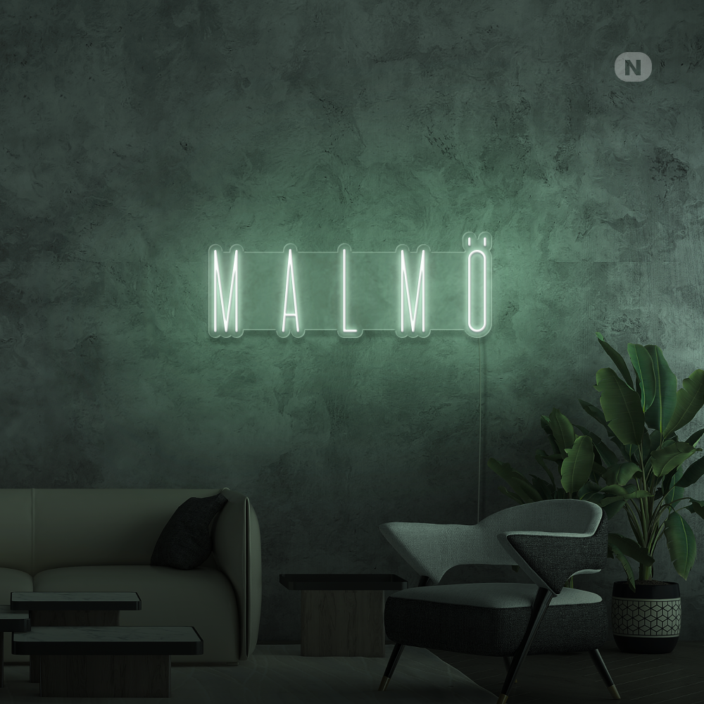 Neonskylt Malmö