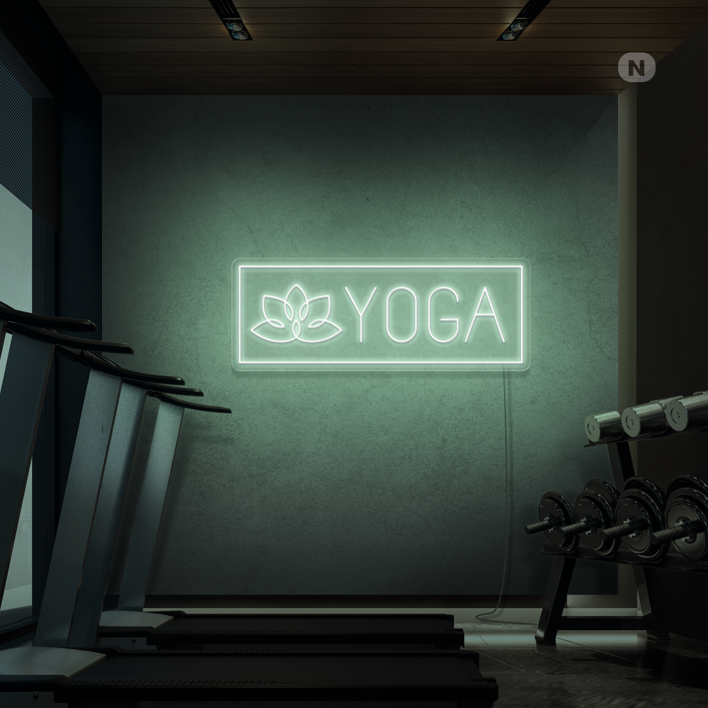 Neonskylt Yoga