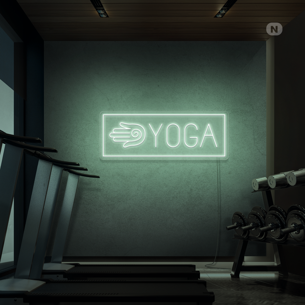 Neonskylt Yoga