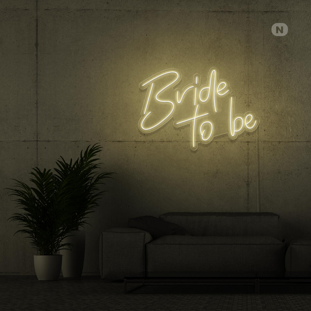 Neonskylt Bride To Be