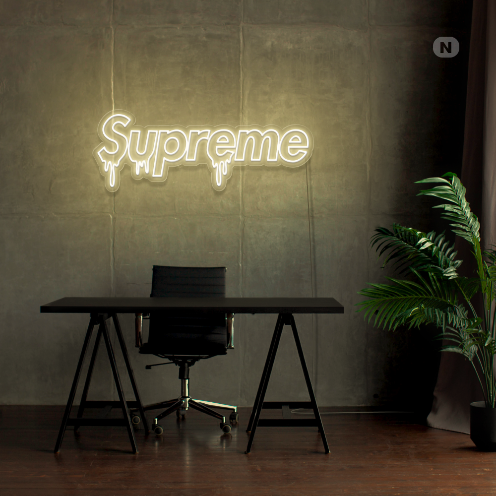 Neonskylt Supreme