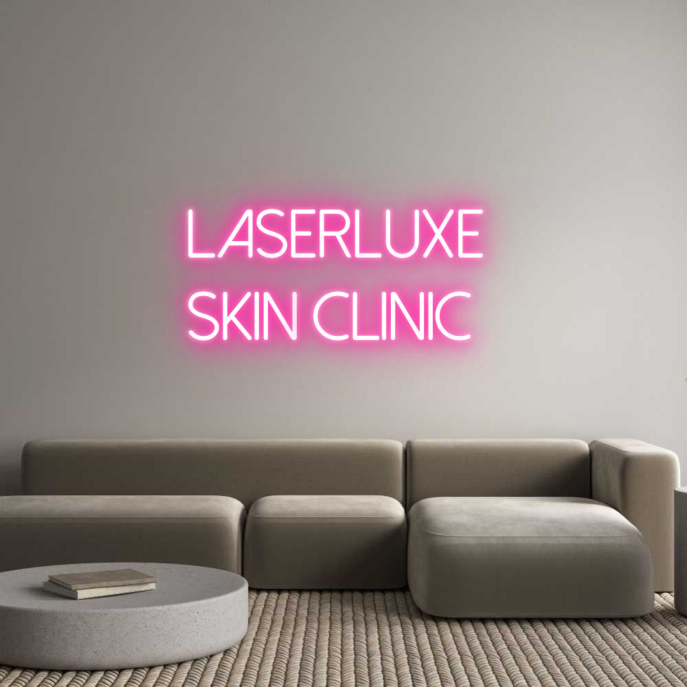 Anpassad neon: LASERLUXE
S...