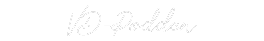 Anpassad neon: VD-Podden