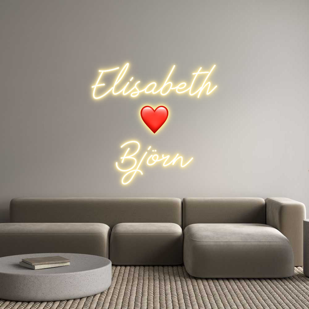 Anpassad neon: Elisabeth
❤️...