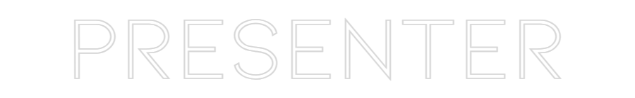 Anpassad neon: PRESENTER