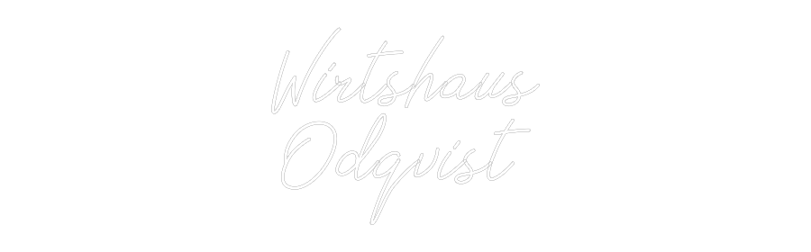 Anpassad neon: Wirtshaus
Od...