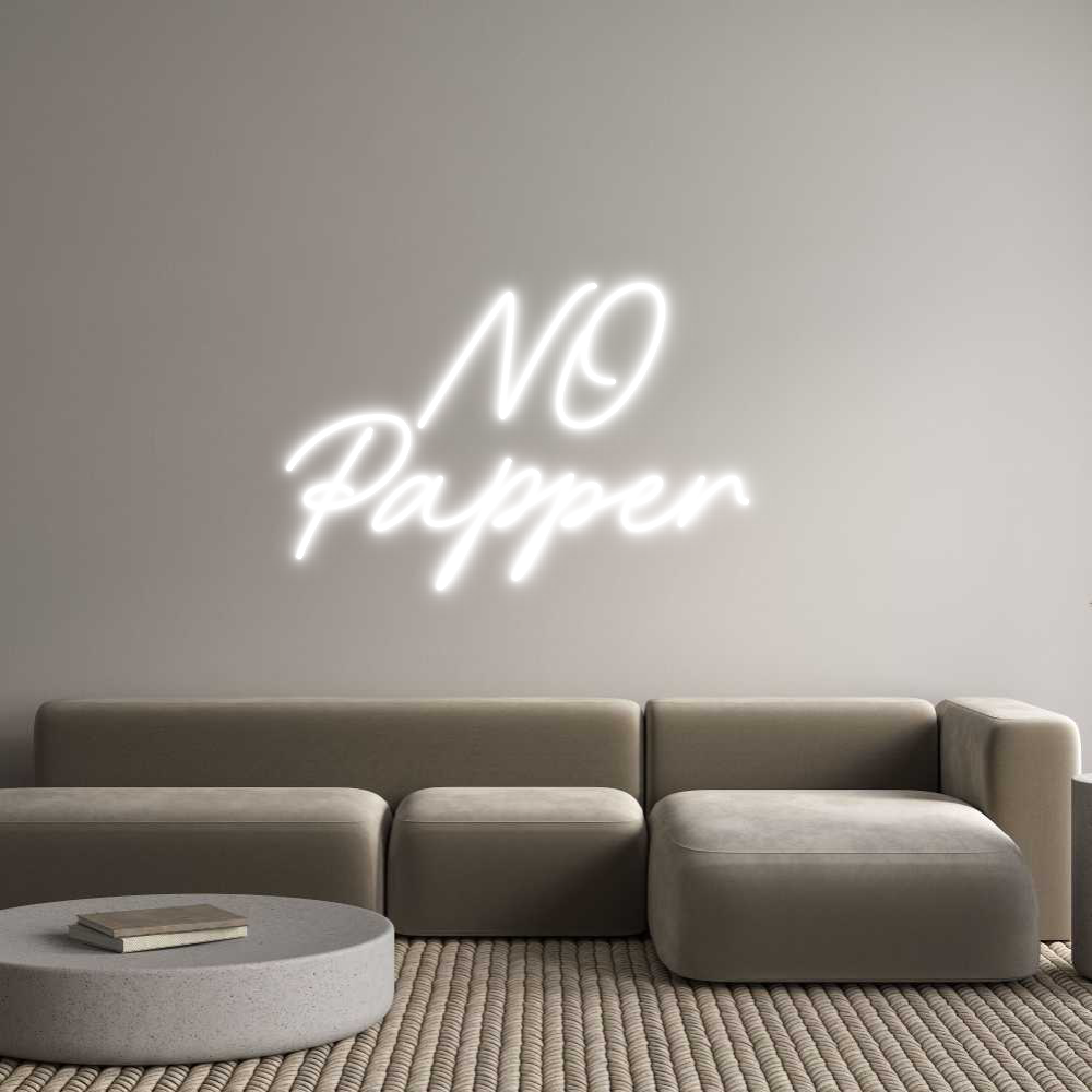 Anpassad neon: NO
Papper