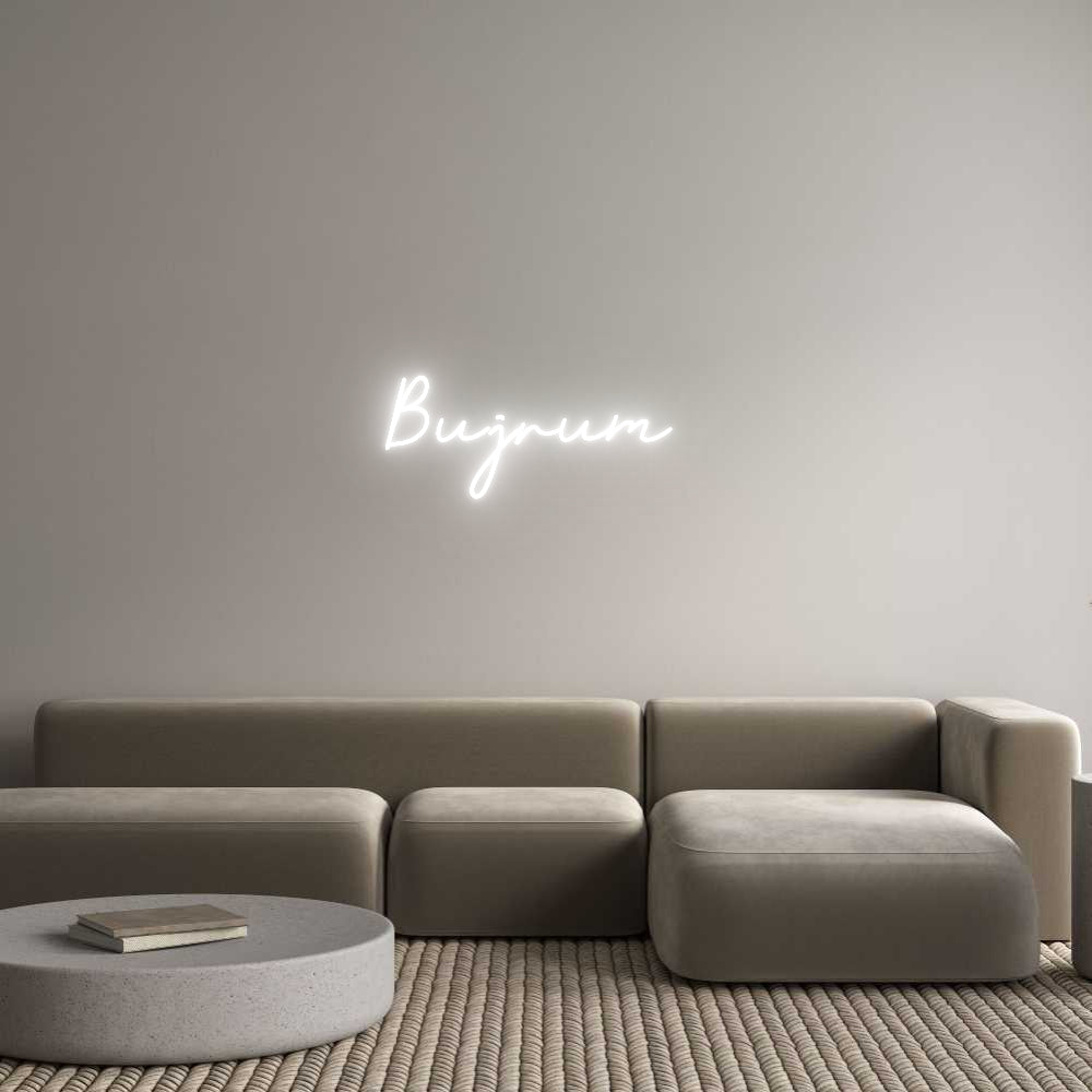 Anpassad neon: Bujrum