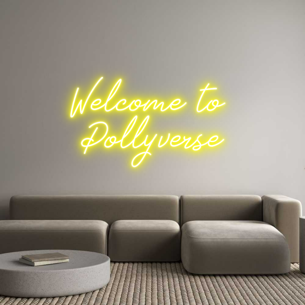 Anpassad neon: Welcome to
...