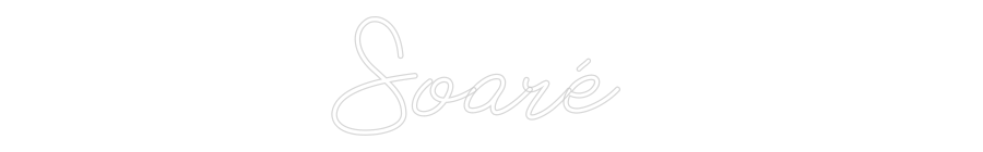 Anpassad neon: Soaré