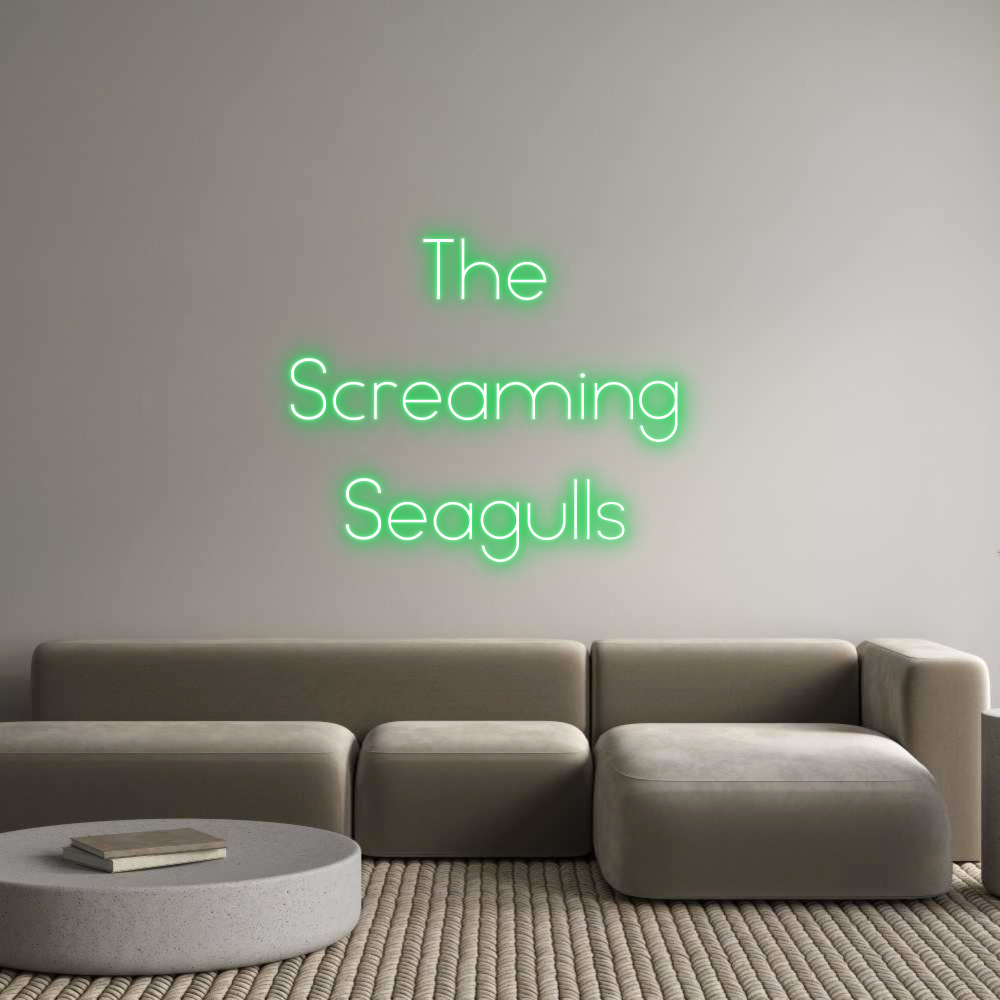 Anpassad neon: The
Screami...