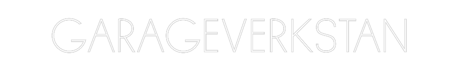 Anpassad neon: GARAGEVERKSTAN